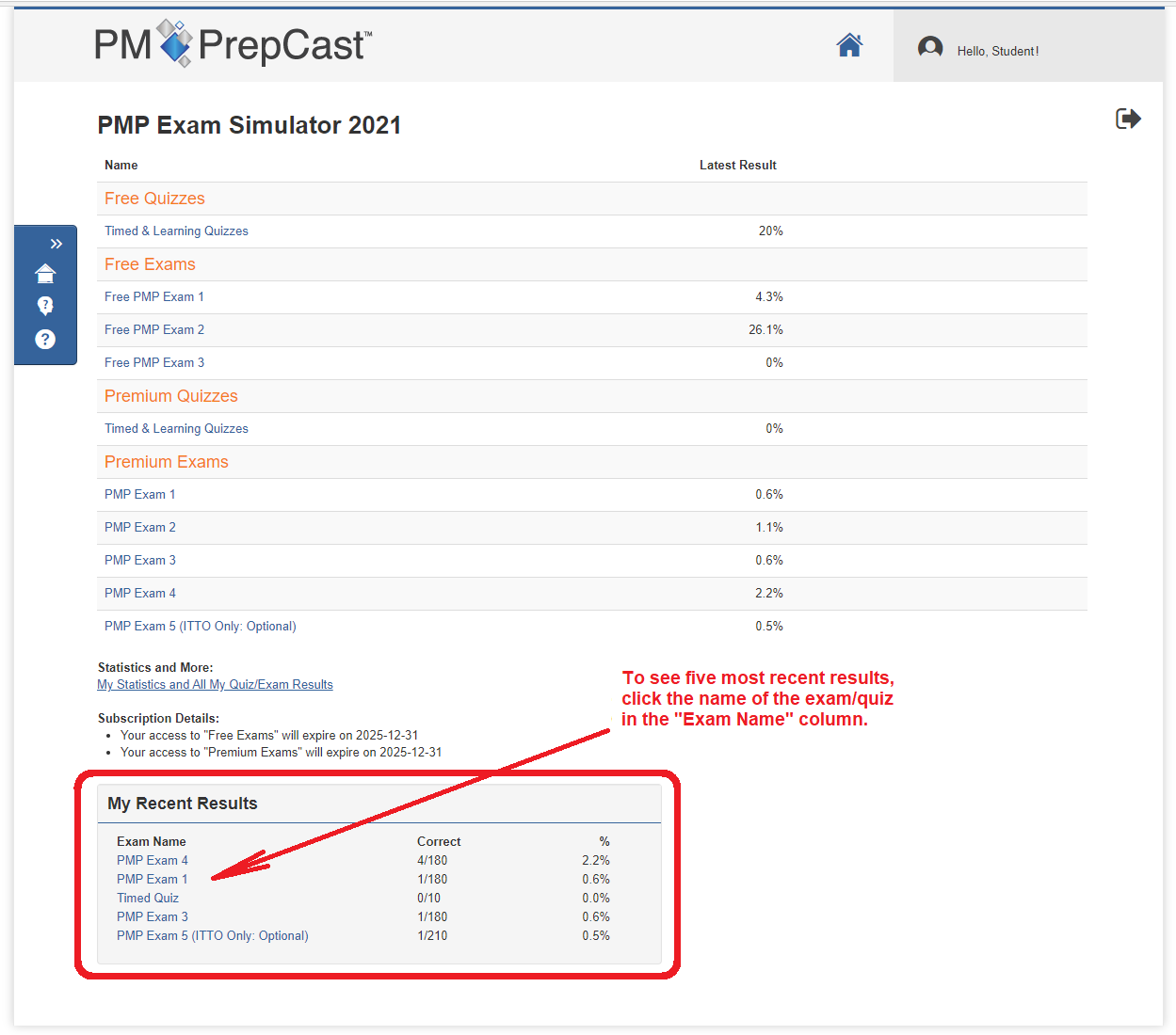 PMP_Exam_Sim_My_Recent_Results.png